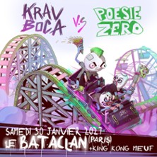 KRAV BOCA + POESIE ZERO + KING KONG MEUF