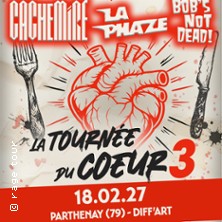 Cachemire + La Phaze + Bod's not Dead - La Tourn&eacute;e du Coeur